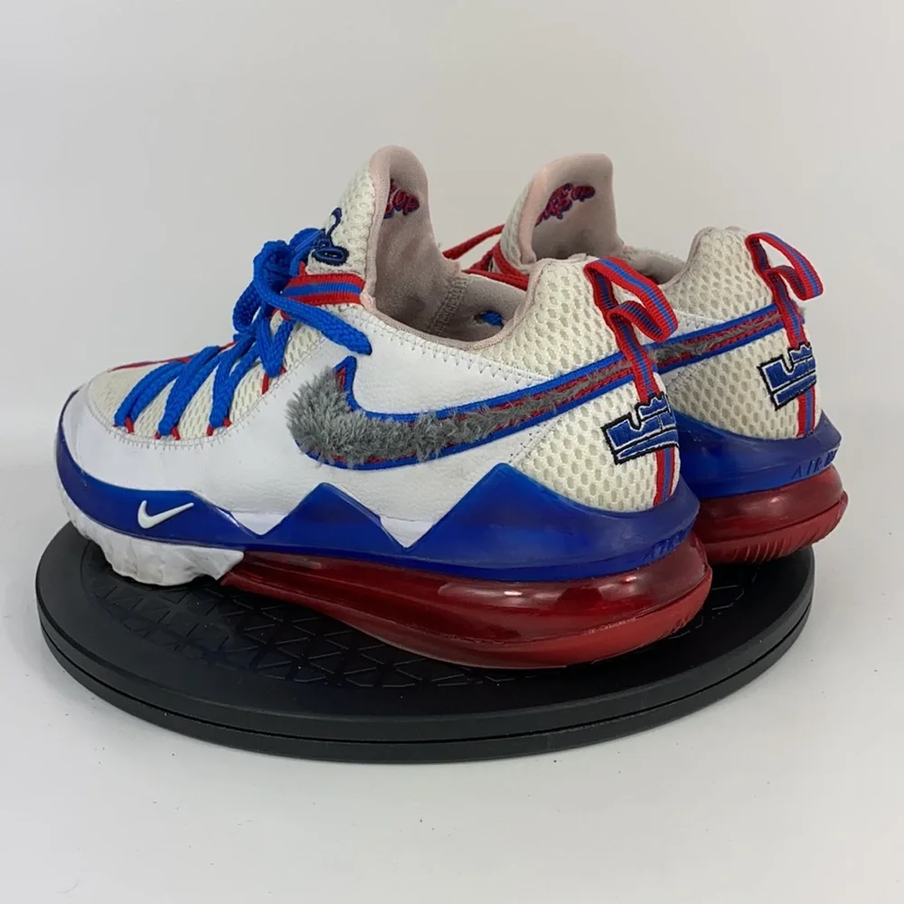 Nike LeBron 17 Low “Tune Squad’ Basketball Shoes CD5007-100 Men’s Size 9.5 - Picture 7 of 13